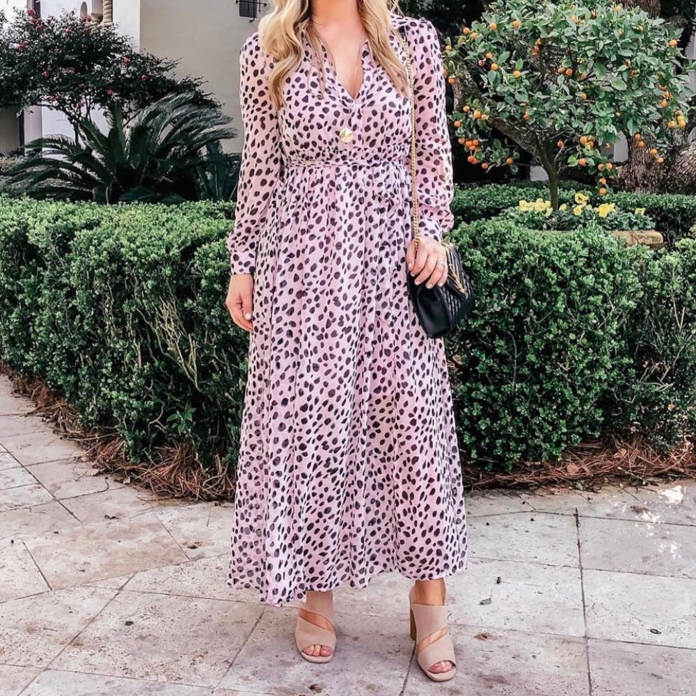 ASOS Glamorous Dalmatian print dress-size 6